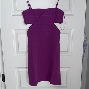Purple Mini Dress